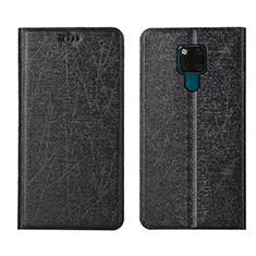 Custodia Portafoglio In Pelle Cover con Supporto T12 per Huawei Mate 20 X 5G Nero