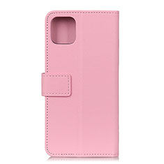 Custodia Portafoglio In Pelle Cover con Supporto T12 per Xiaomi Mi 11 Lite 5G Rosa