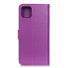 Custodia Portafoglio In Pelle Cover con Supporto T25 per Xiaomi Mi 11 Lite 4G Viola