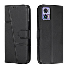 Custodia Portafoglio In Pelle Cover con Supporto Y01X per Motorola Moto Edge 30 Neo 5G Nero