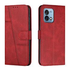 Custodia Portafoglio In Pelle Cover con Supporto Y01X per Motorola Moto G Stylus (2023) 5G Rosso