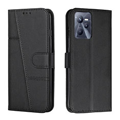 Custodia Portafoglio In Pelle Cover con Supporto Y01X per Realme C35 Nero