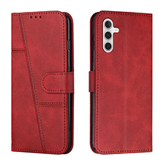 Custodia Portafoglio In Pelle Cover con Supporto Y01X per Samsung Galaxy A13 5G Rosso