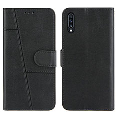 Custodia Portafoglio In Pelle Cover con Supporto Y01X per Samsung Galaxy A30S Nero