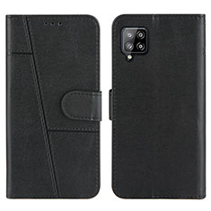 Custodia Portafoglio In Pelle Cover con Supporto Y01X per Samsung Galaxy A42 5G Nero