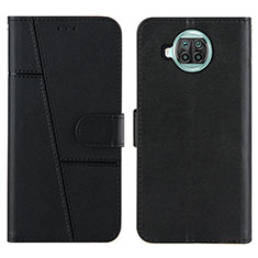 Custodia Portafoglio In Pelle Cover con Supporto Y01X per Xiaomi Mi 10i 5G Nero