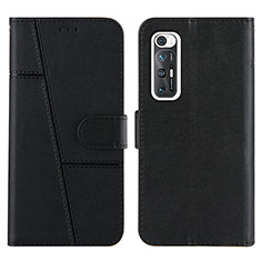 Custodia Portafoglio In Pelle Cover con Supporto Y01X per Xiaomi Mi 10S 5G Nero