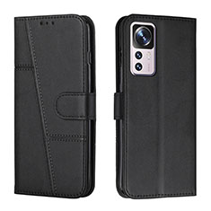 Custodia Portafoglio In Pelle Cover con Supporto Y01X per Xiaomi Mi 12T Pro 5G Nero