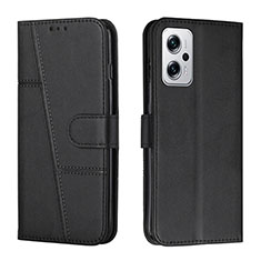 Custodia Portafoglio In Pelle Cover con Supporto Y01X per Xiaomi Poco X4 GT 5G Nero