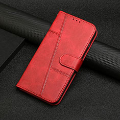 Custodia Portafoglio In Pelle Cover con Supporto Y01X per Xiaomi Poco X5 Pro 5G Rosso