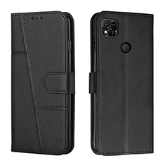 Custodia Portafoglio In Pelle Cover con Supporto Y01X per Xiaomi Redmi 9 Activ Nero