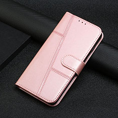 Custodia Portafoglio In Pelle Cover con Supporto Y01X per Xiaomi Redmi K60 5G Oro Rosa