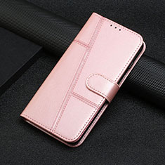 Custodia Portafoglio In Pelle Cover con Supporto Y01X per Xiaomi Redmi Note 12 Pro Speed 5G Oro Rosa