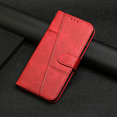 Custodia Portafoglio In Pelle Cover con Supporto Y01X per Xiaomi Redmi Note 12 Pro Speed 5G Rosso
