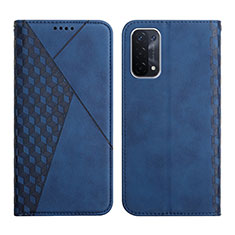 Custodia Portafoglio In Pelle Cover con Supporto Y02X per OnePlus Nord N200 5G Blu