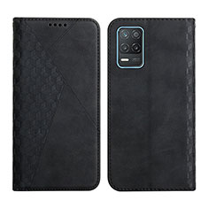 Custodia Portafoglio In Pelle Cover con Supporto Y02X per Realme 9 5G India Nero