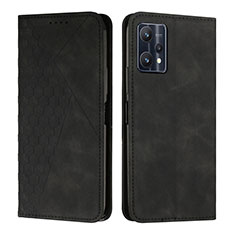 Custodia Portafoglio In Pelle Cover con Supporto Y02X per Realme 9 Pro 5G Nero