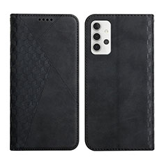 Custodia Portafoglio In Pelle Cover con Supporto Y02X per Samsung Galaxy A32 4G Nero