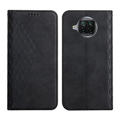 Custodia Portafoglio In Pelle Cover con Supporto Y02X per Xiaomi Mi 10i 5G Nero