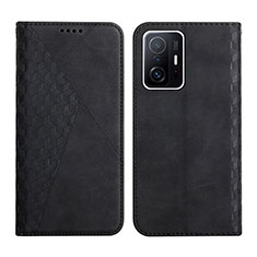 Custodia Portafoglio In Pelle Cover con Supporto Y02X per Xiaomi Mi 11T 5G Nero