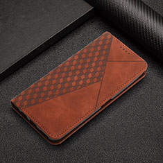 Custodia Portafoglio In Pelle Cover con Supporto Y02X per Xiaomi Redmi K60 5G Marrone