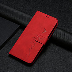 Custodia Portafoglio In Pelle Cover con Supporto Y03X per Huawei Honor 90 Lite 5G Rosso