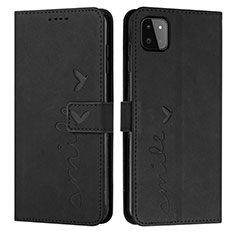 Custodia Portafoglio In Pelle Cover con Supporto Y03X per Samsung Galaxy A22 5G Nero