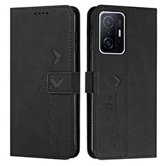 Custodia Portafoglio In Pelle Cover con Supporto Y03X per Xiaomi Mi 11T 5G Nero