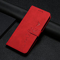 Custodia Portafoglio In Pelle Cover con Supporto Y03X per Xiaomi Poco X5 Pro 5G Rosso