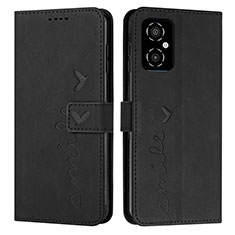 Custodia Portafoglio In Pelle Cover con Supporto Y03X per Xiaomi Redmi Note 11R 5G Nero