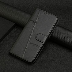 Custodia Portafoglio In Pelle Cover con Supporto Y04X per Xiaomi Redmi Note 12 Turbo 5G Nero