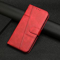 Custodia Portafoglio In Pelle Cover con Supporto Y04X per Xiaomi Redmi Note 12S Rosso