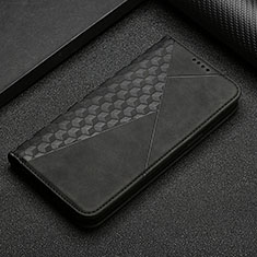 Custodia Portafoglio In Pelle Cover con Supporto Y05X per Google Pixel 6 5G Nero