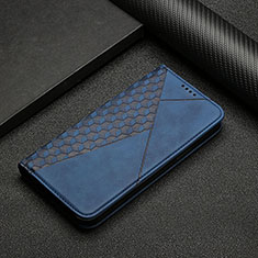 Custodia Portafoglio In Pelle Cover con Supporto Y05X per Sony Xperia 10 IV Blu