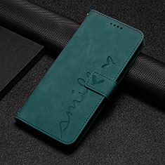 Custodia Portafoglio In Pelle Cover con Supporto Y06X per Google Pixel 7 Pro 5G Verde