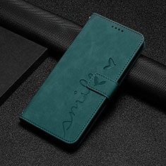 Custodia Portafoglio In Pelle Cover con Supporto Y06X per Motorola Moto G 5G (2023) Verde