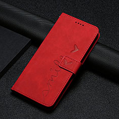 Custodia Portafoglio In Pelle Cover con Supporto Y06X per Oppo Reno10 Pro+ Plus 5G Rosso