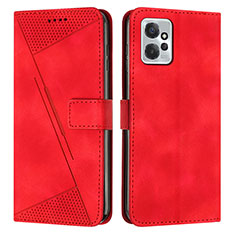 Custodia Portafoglio In Pelle Cover con Supporto Y07X per Motorola Moto G Power 5G (2023) Rosso