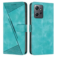 Custodia Portafoglio In Pelle Cover con Supporto Y07X per Xiaomi Redmi Note 12 4G Verde