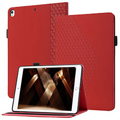 Custodia Portafoglio In Pelle Cover con Supporto YX1 per Apple iPad 10.2 (2019) Rosso