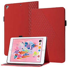 Custodia Portafoglio In Pelle Cover con Supporto YX1 per Apple New iPad 9.7 (2017) Rosso