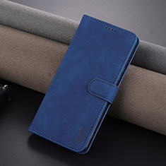 Custodia Portafoglio In Pelle Cover con Supporto YZ1 per Huawei Honor 80 5G Blu