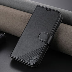 Custodia Portafoglio In Pelle Cover con Supporto YZ3 per Apple iPhone 16 Pro Nero