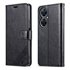 Custodia Portafoglio In Pelle Cover con Supporto YZ3 per Huawei Nova 11i Nero