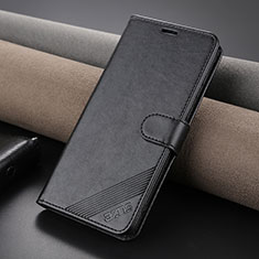 Custodia Portafoglio In Pelle Cover con Supporto YZ4 per Huawei P60 Art Nero