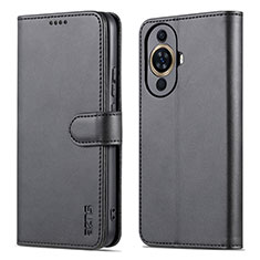 Custodia Portafoglio In Pelle Cover con Supporto YZ5 per Huawei Nova 11 Ultra Nero