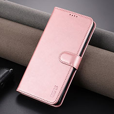 Custodia Portafoglio In Pelle Cover con Supporto YZ6 per OnePlus Nord CE 3 5G Oro Rosa