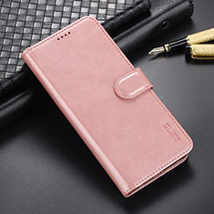 Custodia Portafoglio In Pelle Cover con Supporto YZ6 per Oppo A58 5G Oro Rosa