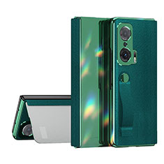 Custodia Portafoglio In Pelle Cover con Supporto ZL1 per Huawei Honor Magic V 5G Verde