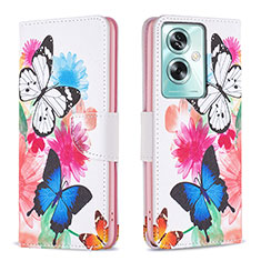 Custodia Portafoglio In Pelle Fantasia Modello Cover con Supporto B01F per Oppo A2 5G Colorato